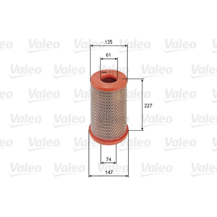 Valeo Luftfilter 585738 Valeo Luftfilter 585738