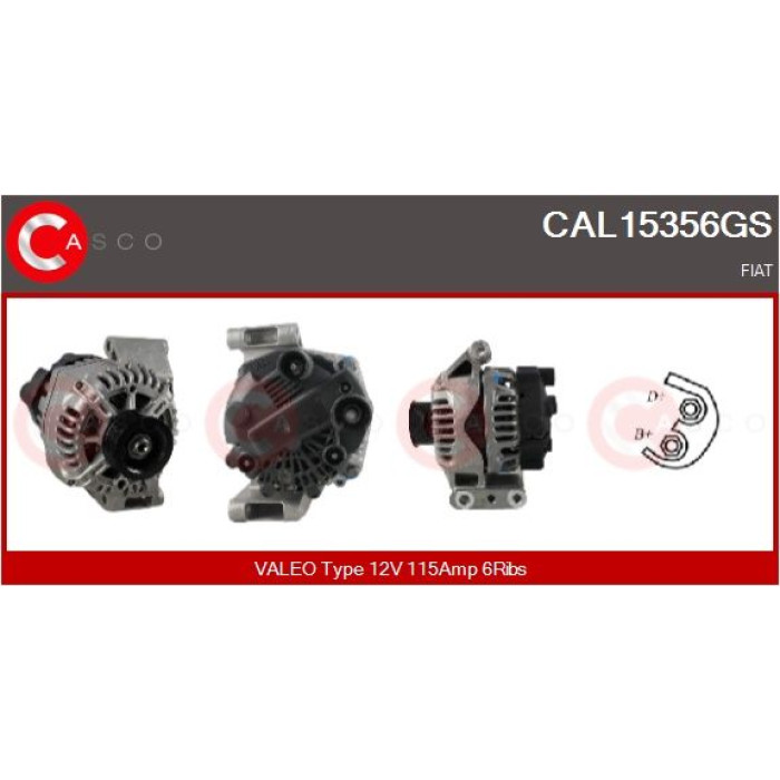 CASCO Generator CAL15356GS CASCO Generator CAL15356GS