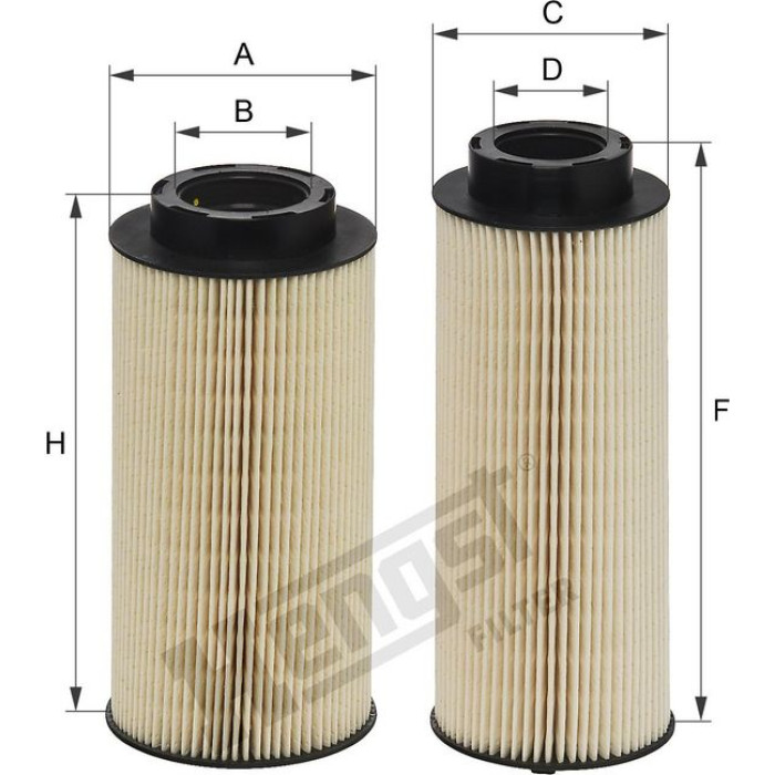 HENGST FILTER Kraftstofffilter E103KP01 D197-2