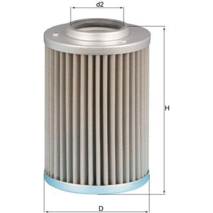 MAHLE Hydraulikfilter, Automatikgetriebe HX 40 MAHLE Hydraulikfilter, Automatikgetriebe HX 40