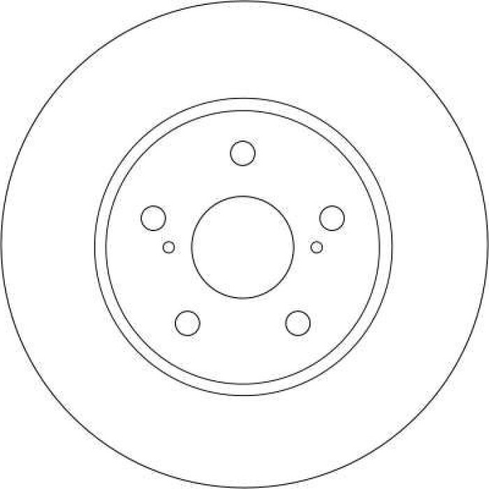 TRW Bremsscheibe Toyota Camry DF4204 TRW Bremsscheibe Toyota Camry DF4204