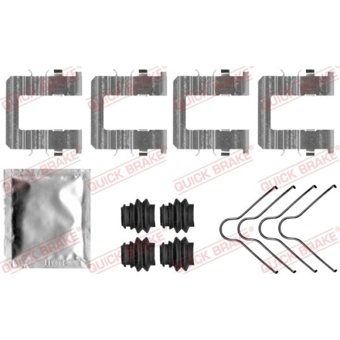 Quick Brake Zubehörsatz für Bremssattel 109-0074 Quick Brake Zubehörsatz für Bremssattel 109-0074