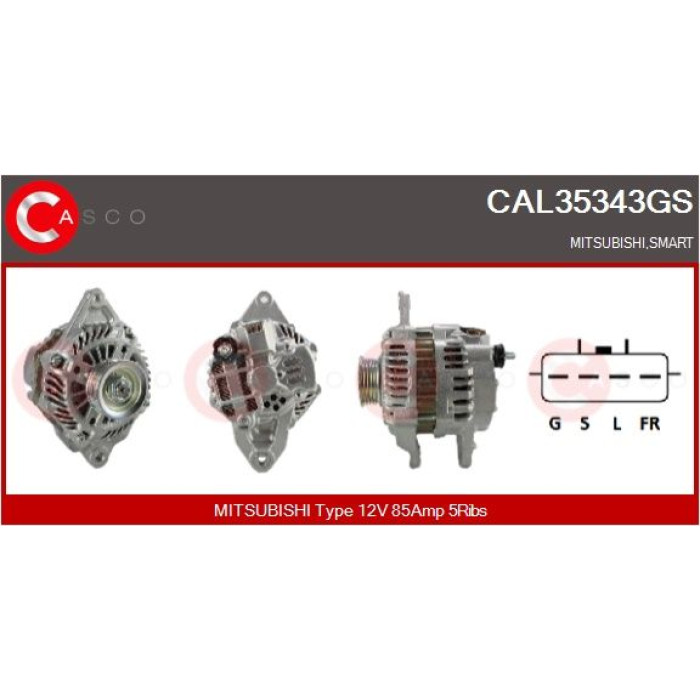 CASCO Generator CAL35343GS CASCO Generator CAL35343GS