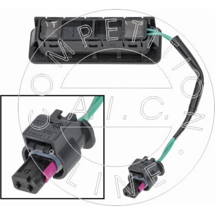 AIC Heckklappengriff 71882 - mit Taster + Kabel PQ AIC Heckklappengriff 71882 - mit Taster + Kabel PQ