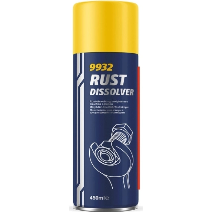 9932 MANNOL Rust Dissolver 9932 Rostlöser 450ml 9932 MANNOL Rust Dissolver 9932 Rostlöser 450ml