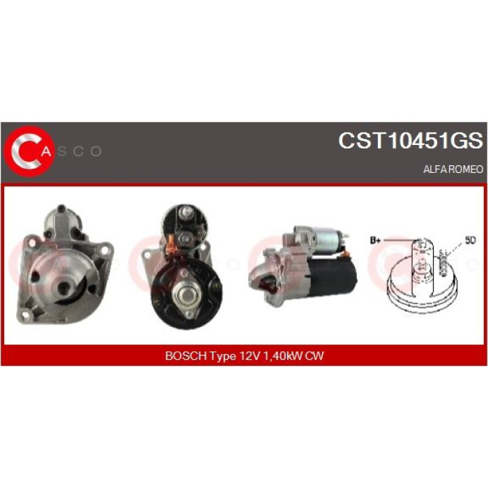 CASCO Anlasser CST10451GS