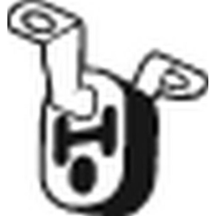 Bosal Abgasanlagenhalter 255-230