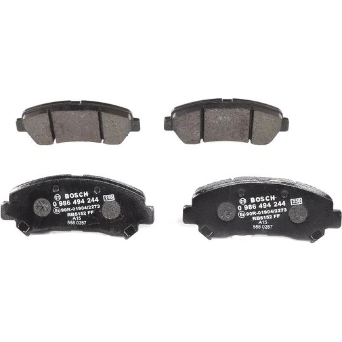 Bosch Bremsbelagsatz 0 986 494 244 Bosch Bremsbelagsatz 0 986 494 244