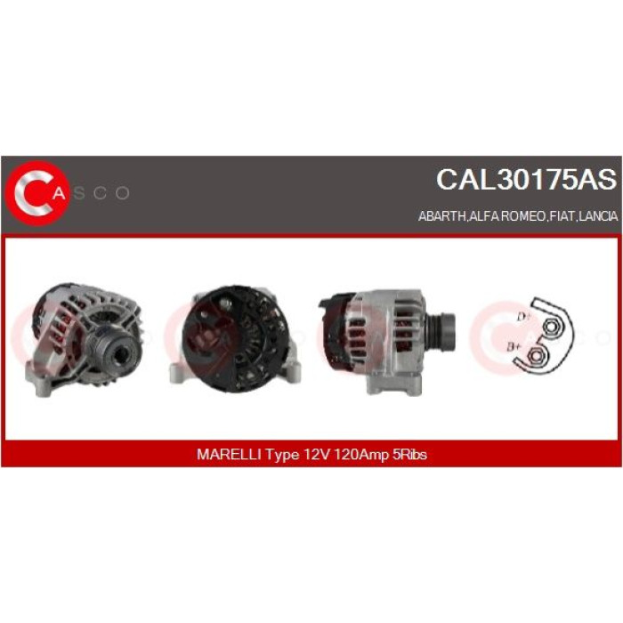 CASCO Generator CAL30175AS CASCO Generator CAL30175AS