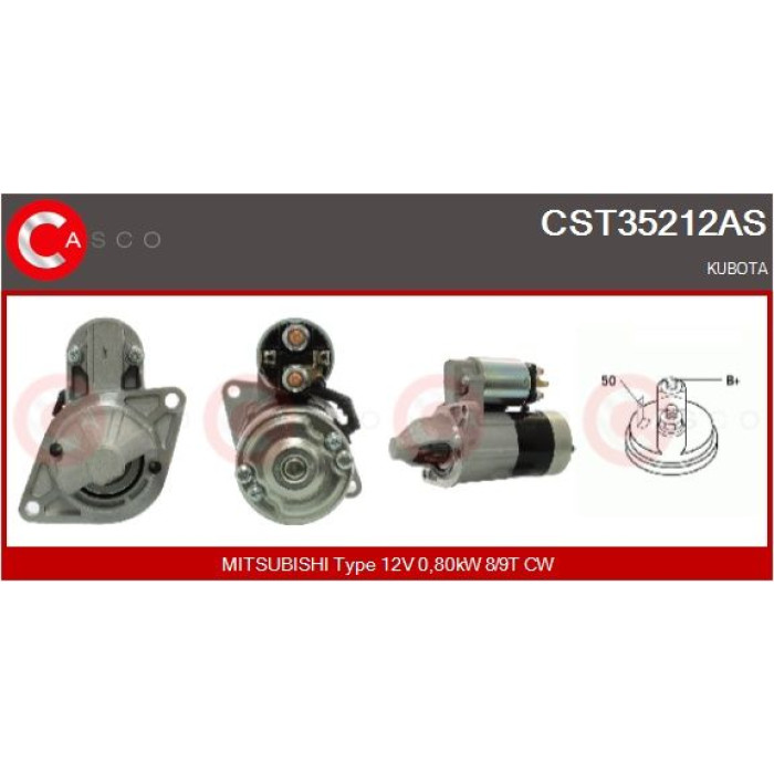 CASCO Anlasser CST35212AS