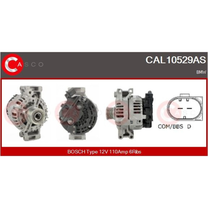 CASCO Generator CAL10529AS CASCO Generator CAL10529AS