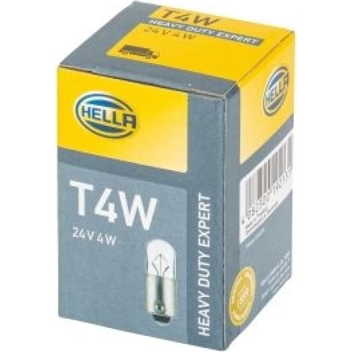 8GP 002 067-261 HELLA Glühlampe T4W 24 V 4 W Sockel BA9s – 8GP 002 067-261 8GP 002 067-261 HELLA Glühlampe T4W 24 V 4 W Sockel BA9s – 8GP 002 067-261