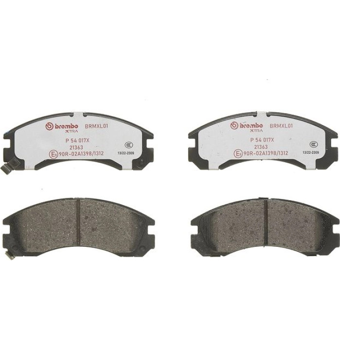 BREMBO Bremsklötze VA P 54 017X BREMBO Bremsklötze VA P 54 017X