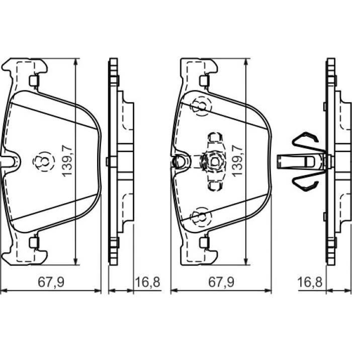 0 986 494 339 Bosch Bremsbelagsatz 0 986 494 339 0 986 494 339 Bosch Bremsbelagsatz 0 986 494 339