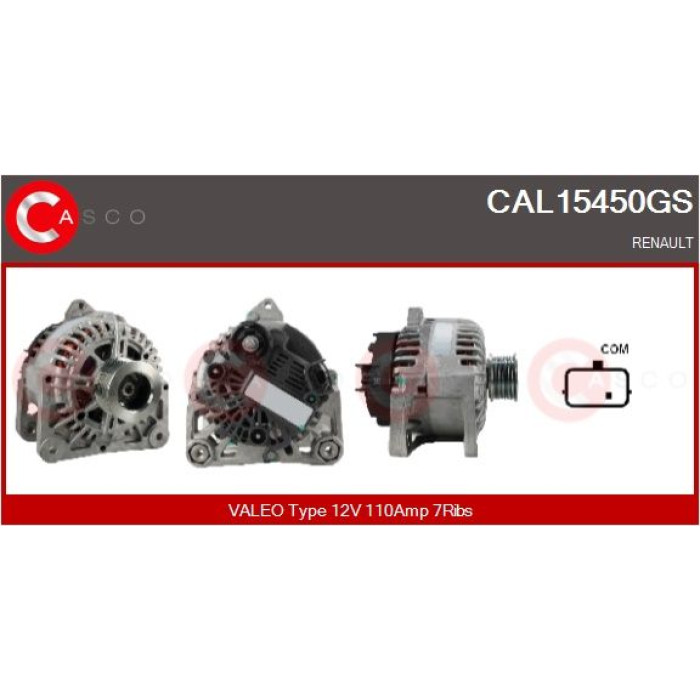 CASCO Generator CAL15450GS CASCO Generator CAL15450GS