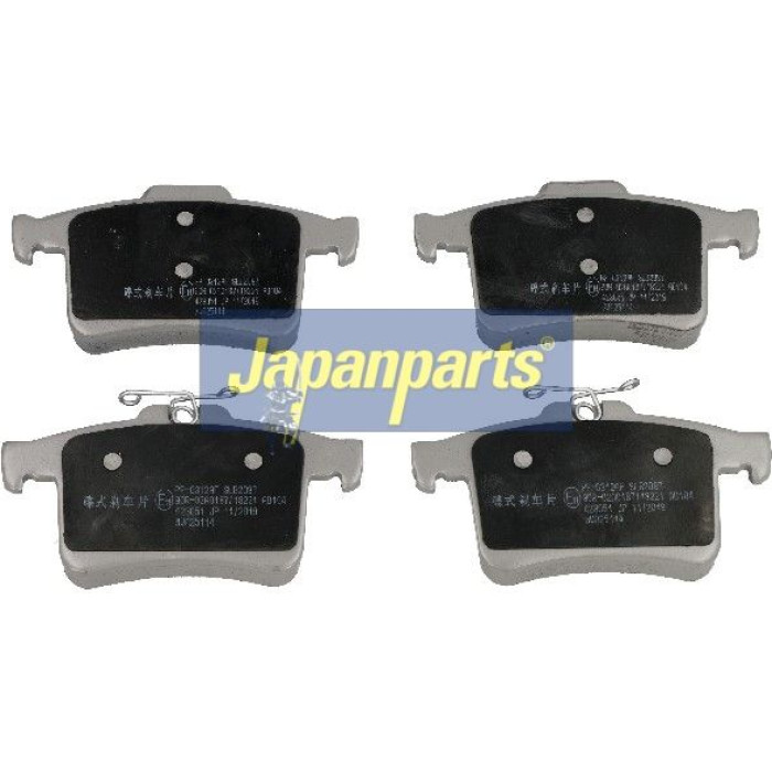 Japanparts Bremsbeläge PP-0312AF Japanparts Bremsbeläge PP-0312AF