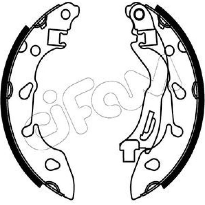 CIFAM Bremsbackensatz 153-488 CIFAM Bremsbackensatz 153-488