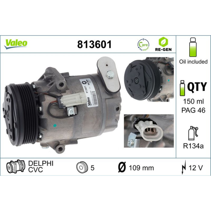 813601 Valeo Kompressor 813601
