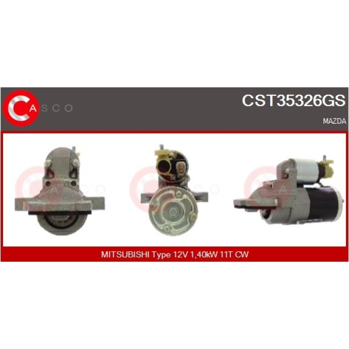 CASCO Anlasser CST35326GS CASCO Anlasser CST35326GS
