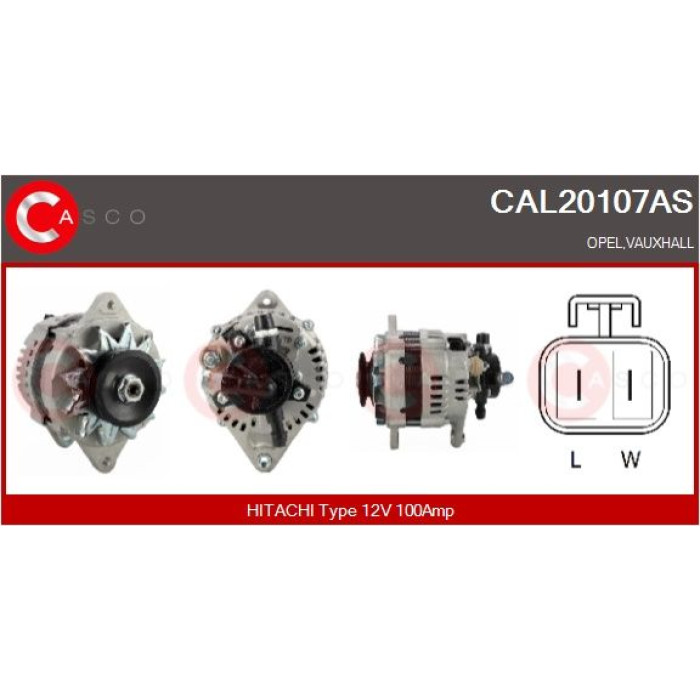 CASCO Generator CAL20107AS CASCO Generator CAL20107AS