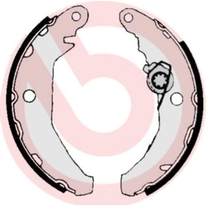 BREMBO Bremsbackensatz S 24 510 BREMBO Bremsbackensatz S 24 510