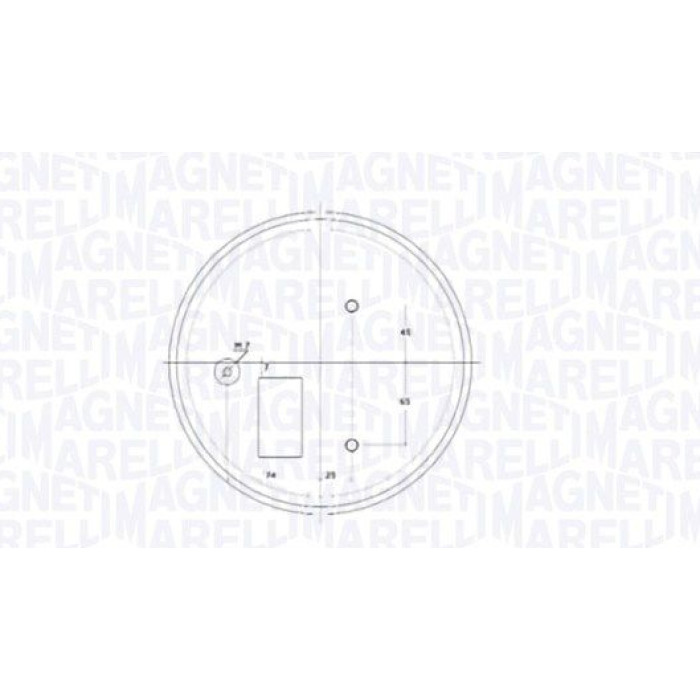 Magneti Marelli Manschette 030607020295 Magneti Marelli Manschette 030607020295