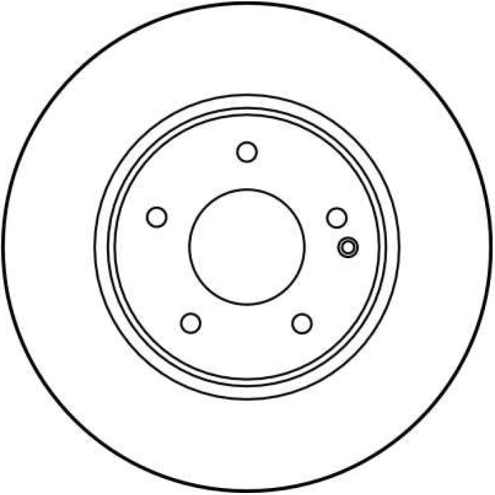 TRW Bremsscheibe DF2779 TRW Bremsscheibe DF2779
