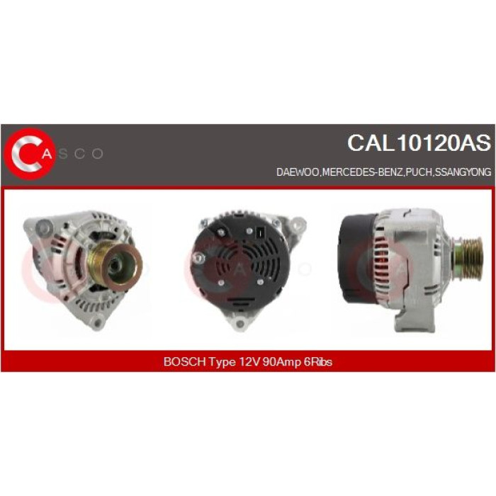 CASCO Generator CAL10120AS CASCO Generator CAL10120AS