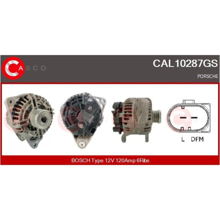 CASCO Generator CAL10287GS CASCO Generator CAL10287GS