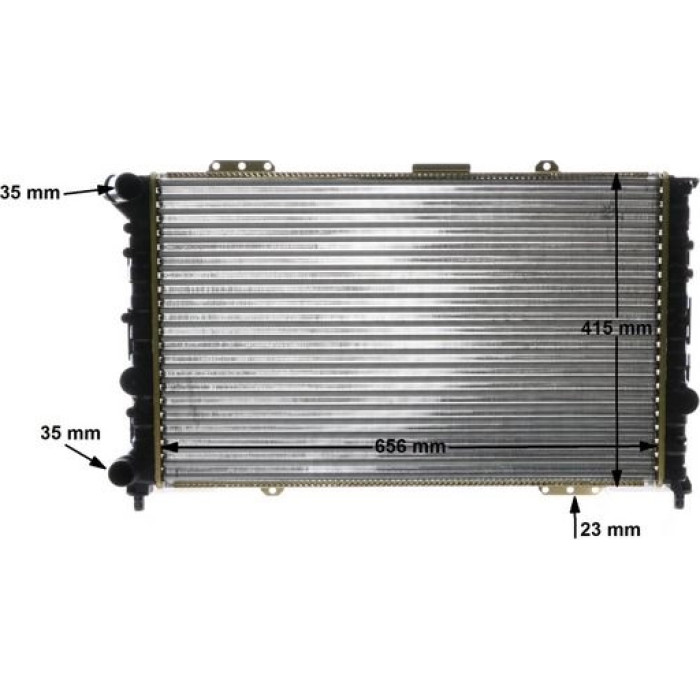 MAHLE Kühler, Motorkühlung CR 1410 000S MAHLE Kühler, Motorkühlung CR 1410 000S