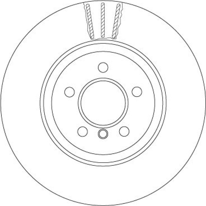 TRW Bremsscheibe BMW 3/4 11-Gelocht DF6607S TRW Bremsscheibe BMW 3/4 11-Gelocht DF6607S