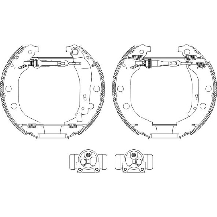 Textar Bremsbackensatz 84052600 Textar Bremsbackensatz 84052600