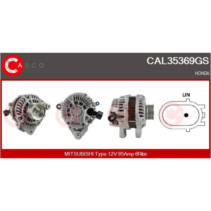 CASCO Generator CAL35369GS CASCO Generator CAL35369GS