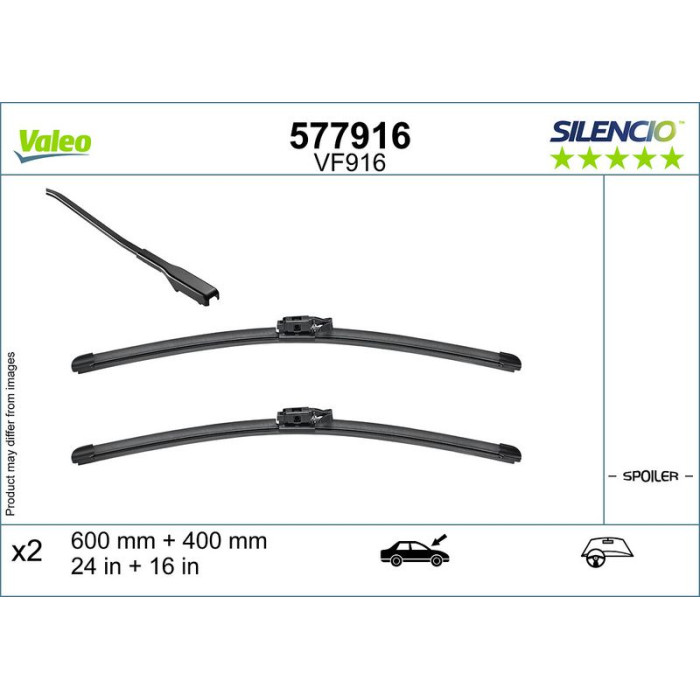 577916 Valeo Scheibenwischer 577916 577916 Valeo Scheibenwischer 577916