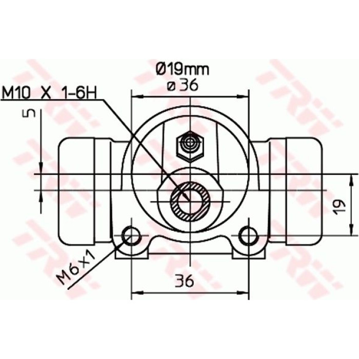 BWD326 TRW Radbremszylinder BWD326 BWD326 TRW Radbremszylinder BWD326