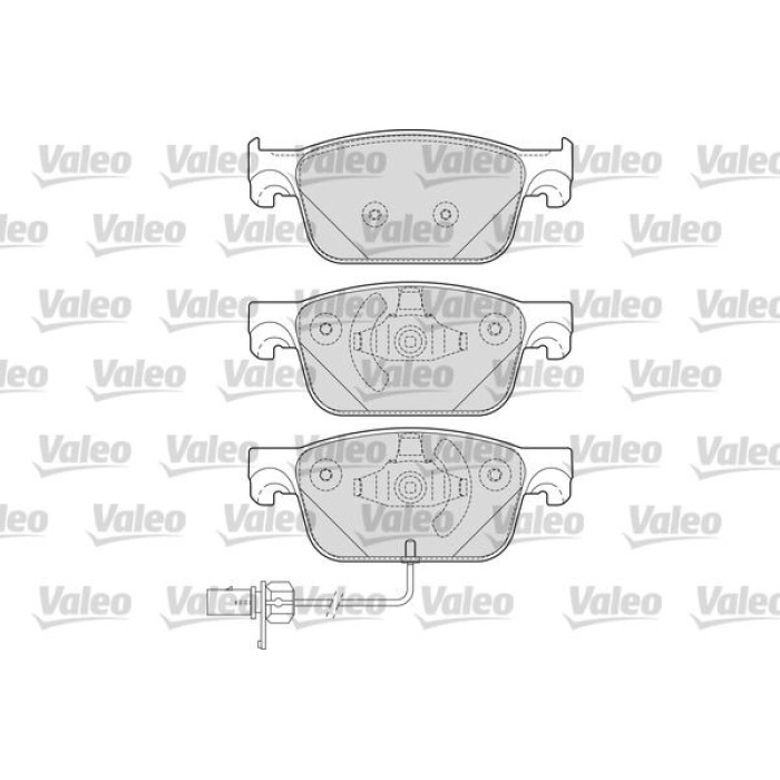 Valeo Bremsbelagsatz 601693 Valeo Bremsbelagsatz 601693