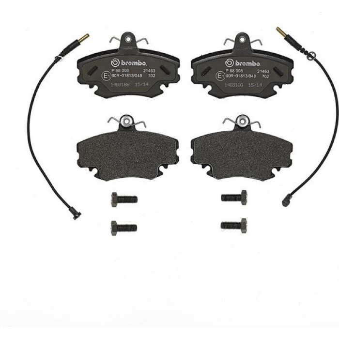P 68 008 Brembo Prime Bremsbelagsatz Vorderachse – P 68 008 – 100 x 65 x 18 mm – Bremssystem Lucas – OE Nummer 410602192R P 68 008 Brembo Prime Bremsbelagsatz Vorderachse – P 68 008 – 100 x 65 x 18 mm – Bremssystem Lucas – OE Nummer 410602192R