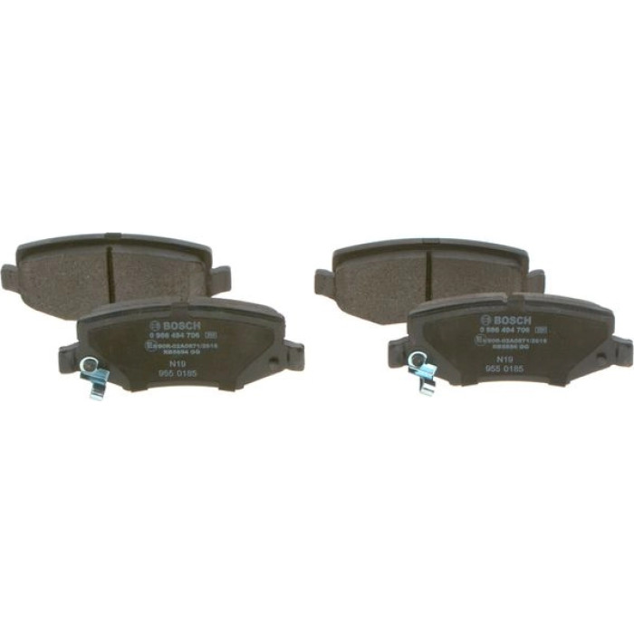 Bosch Bremsbelagsatz 0 986 494 706 Bosch Bremsbelagsatz 0 986 494 706