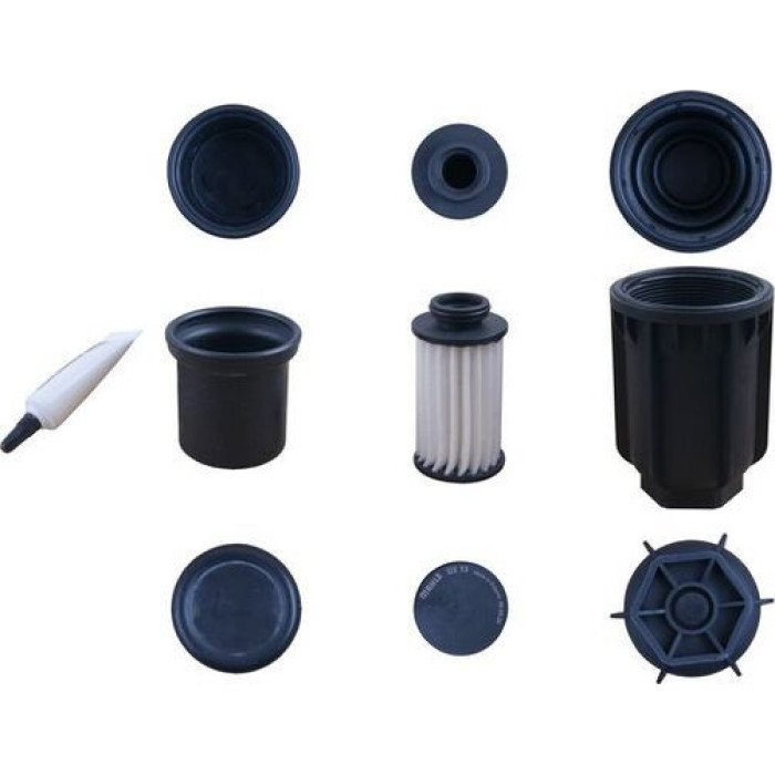 MAHLE AdBlue-Filter UX 13KIT, Filtereinsatz, Höhe 80 mm – u. a. für Mercedes-Benz Arocs, Mercedes-Benz Actros Mp4 / Mp5, Mercedes-Benz Antos – OE Nummer 0001420589 - l