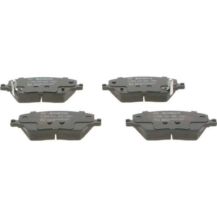 Bosch Bremsbelag 0 986 495 392 Bosch Bremsbelag 0 986 495 392