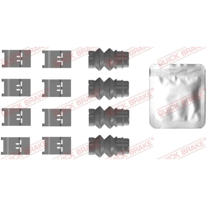 Quick Brake Zusatzsatz für Scheibenbremsbeläge 109-0110 Quick Brake Zusatzsatz für Scheibenbremsbeläge 109-0110