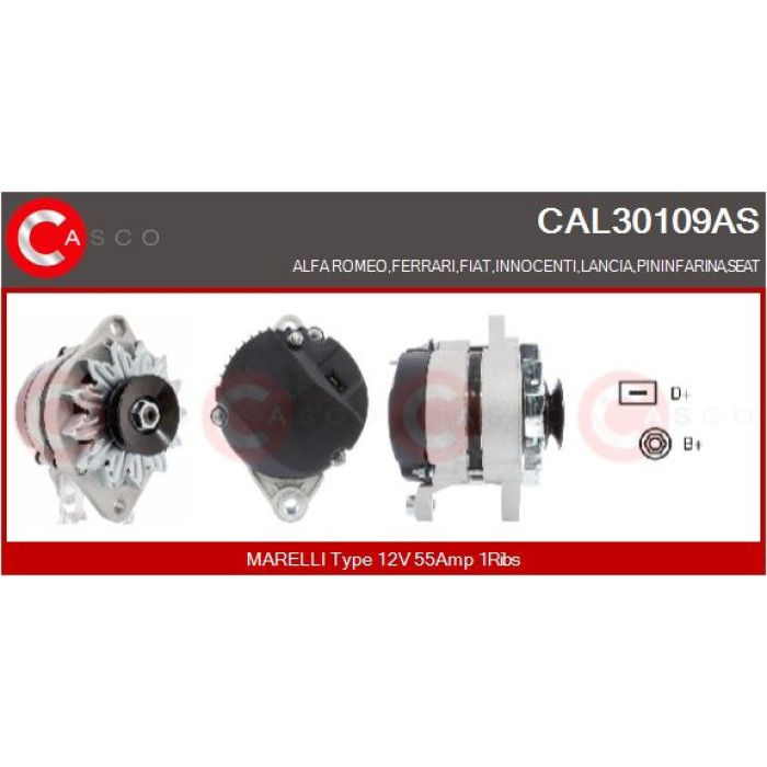 CASCO Generator CAL30109AS CASCO Generator CAL30109AS