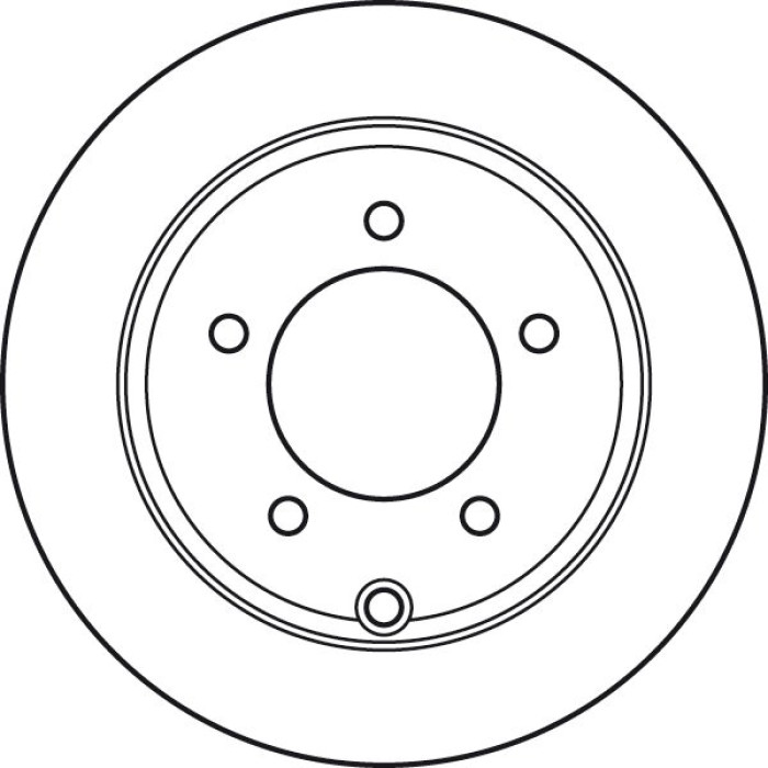 TRW Bremsscheibe Hinterachse DF4931 TRW Bremsscheibe Hinterachse DF4931