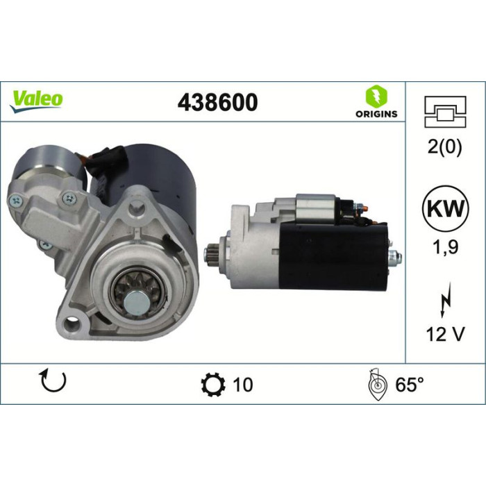Valeo Anlasser 438600