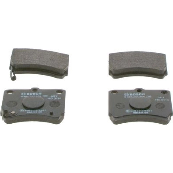 Bosch Bremsbelagsatz 0 986 493 550 Bosch Bremsbelagsatz 0 986 493 550