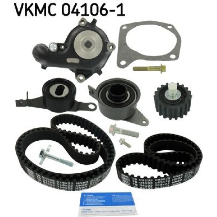 SKF Zahnriemensatz mit Wasserpumpe VKMC 04106-1