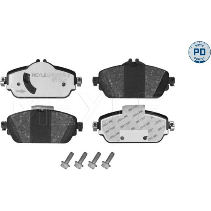MEYLE Bremsbelagsatz Mercedes-Benz W205 2.0-2.2 14 025 220 3219/PD MEYLE Bremsbelagsatz Mercedes-Benz W205 2.0-2.2 14 025 220 3219/PD