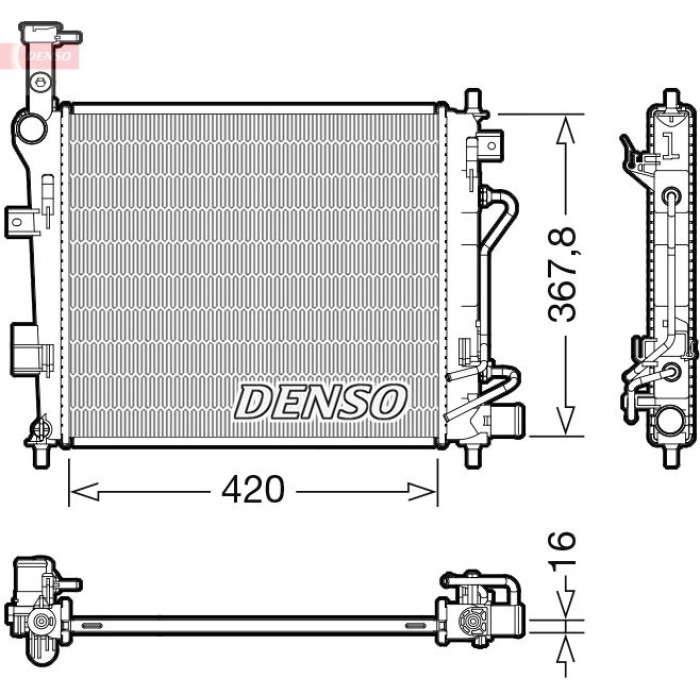 Denso Motorkühler DRM43007
