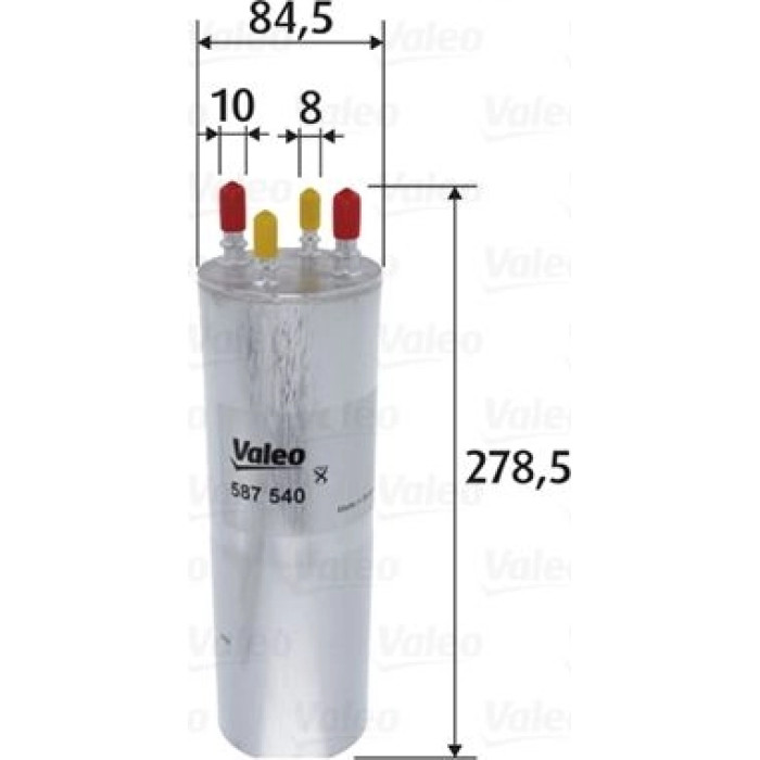 Valeo Kraftstofffilter 587540 Valeo Kraftstofffilter 587540