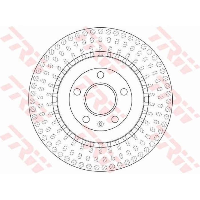 TRW Bremsscheibe Hinterachse DF6175S TRW Bremsscheibe Hinterachse DF6175S